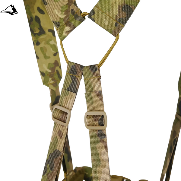 Ремни плечевые (лямки) для тактических поясов РПС, мультикам, универсальный. 3032 фото