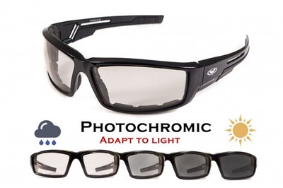 Очки фотохромные (защитные) Global Vision Sly Photochromic (clear) фотохромные прозрачные*** 1СЛАЙ24-10 фото
