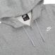 Кофта мужская Nike M Nsw Club Hoodie Fz Ft, серый, M BV2648-063 фото 4