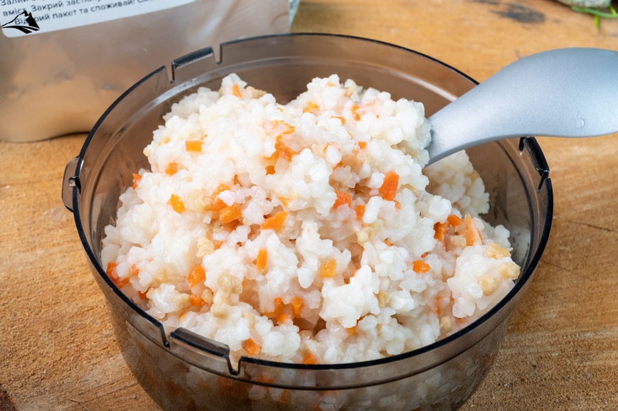Рис со свининой и овощами Харчи ТМ ТЇ100000010 фото