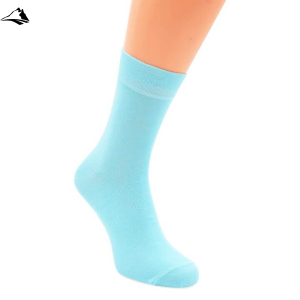 Шкарпетки гладкі класичні, ТМ "Leostep", світло-сірий, 35-37 3000115229 фото
