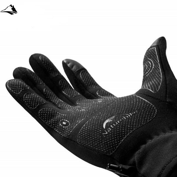 Флісові рукавиці Naturehike L NH17S004-T Black VG6927595724842 фото