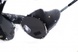 Очки защитные Global Vision Aviator-5 (silver mirror) зеркальные черные, со съемным уплотнителем из синтетической "кожи" 1АВИА5-70 фото 5