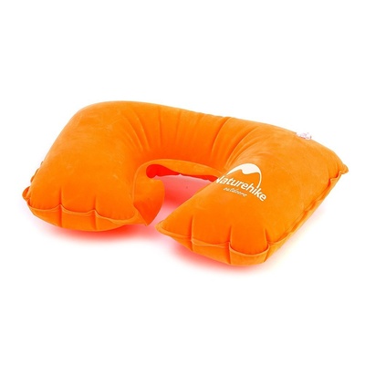 Надувна подушка Naturehike Inflatable Travel Neck Pillow NH15A003-L Orange VG6927595718407 фото