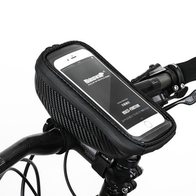 Велосумка на руль Rhinowalk Bike Phone 6.5 E001 Black VGRW164 фото