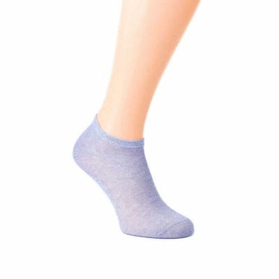 Шкарпетки гладкі жіночі, ТМ "Leostep", світло-сірий, 35-37 4001014025 фото