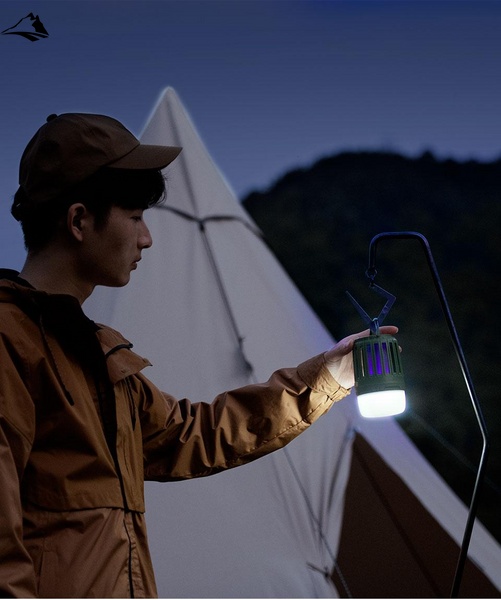 Кемпінговий ліхтар Naturehike з захистом від комарів NH20ZM003 Green VG6927595745977 фото