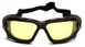 Очки защитные с уплотнителем Pyramex i-Force XL (amber) Anti-Fog, желтые 2АИФО-XL30 фото 3