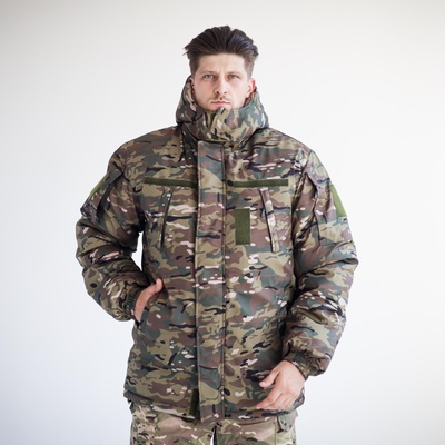 Куртка Grifon Ukrainian Military FUR (ПМК-З22) плащівка, 46, Мультикам UAF1967594 фото
