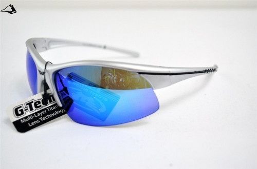 Окуляри захисні Global Vision Target (G-Tech&trade; blue) дзеркальні сині 1ТАРГ-90 фото