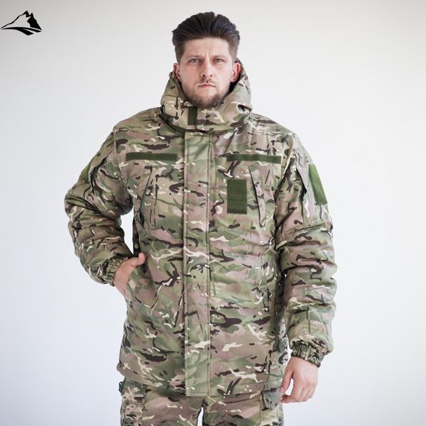 Зимовий комплект: Бушлат тактичний на флісі + Штани тактичні Apex GEN-II на флісі, 48, Мультикам UAF1968731 фото