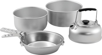 Набір туристичного посуду Easy Camp Adventure Cook Set M Silver (580038) SVA929029 фото