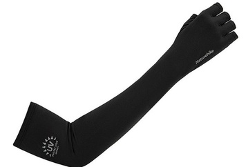 Нарукавники Naturehike Half-finger sleeve NH20FS023 Black VG6927595746134 фото