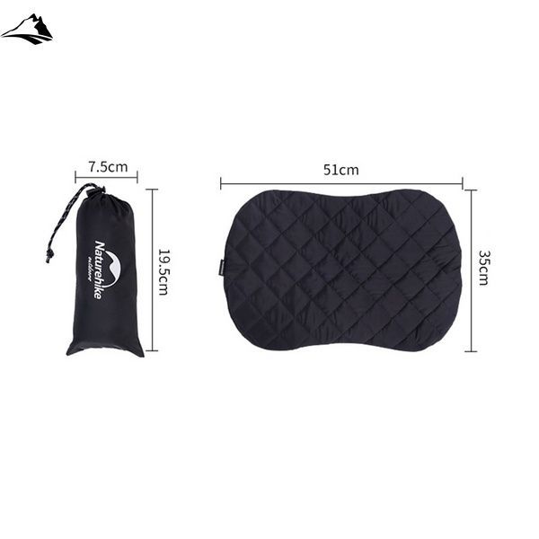 Чохол для подушки Naturehike Ultralight NH17Z025-T Black VG6927595722138 фото