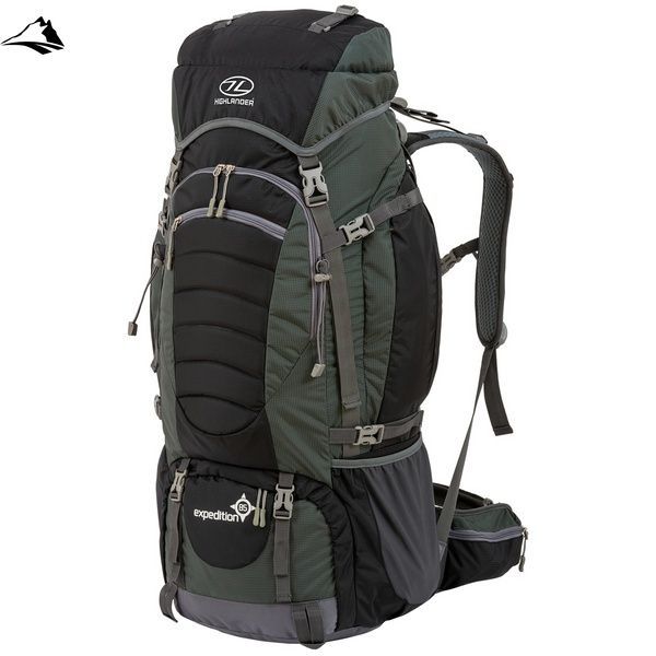 Рюкзак туристичний Highlander Expedition 85 Black SVA924177 фото