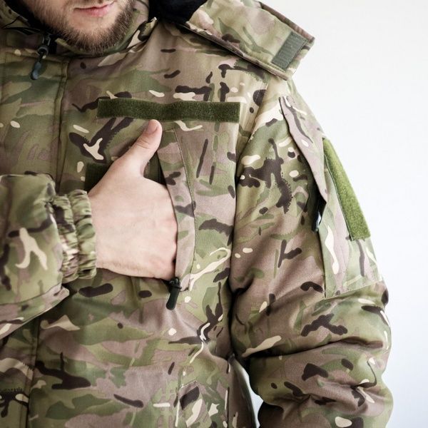 Зимовий комплект: Бушлат тактичний на флісі + Штани тактичні МКГ-З22 на флісі, 46, Мультикам UAF1990194 фото