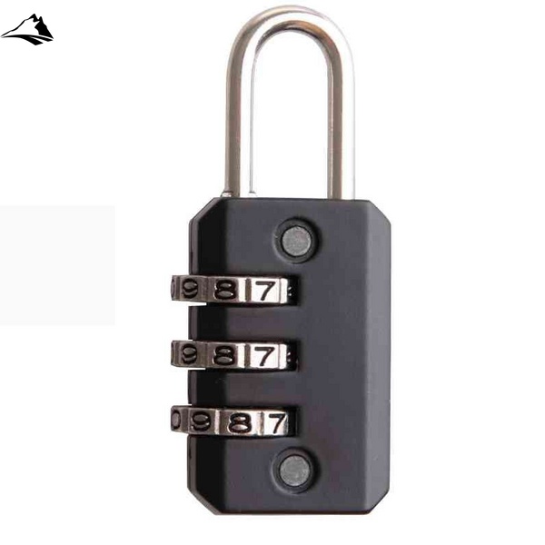 Міні-замок з кодом Naturehike Travel lock NH20SJ002 Black VG6927595742709 фото