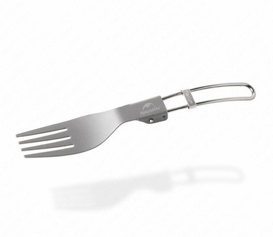 Складна вилка Naturehike Titanium fork NH18C001-J Grey VG6927595727805 фото