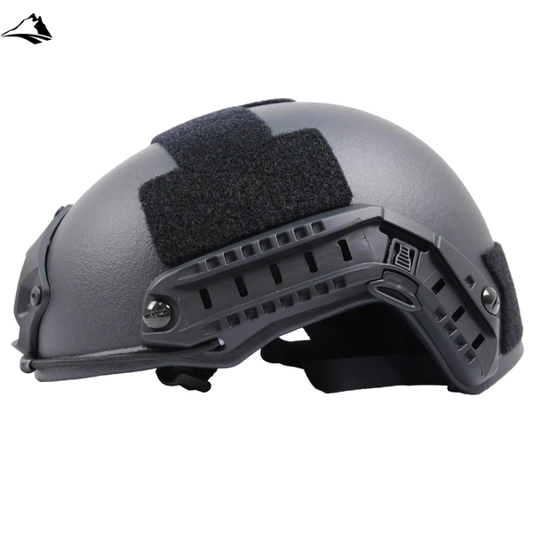 Шолом FAST BULLETPROOF Helmet Kevlar клас IIIA, чорний, L 7014 фото