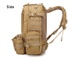 Рюкзак тактичний Smartex 3P Tactical 55 ST-012 khaki VGST130 фото 11