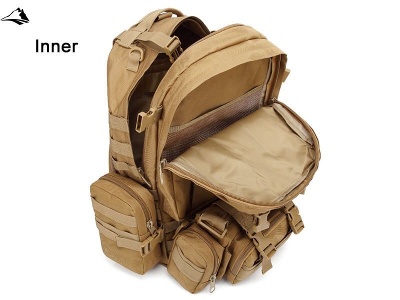 Рюкзак тактичний Smartex 3P Tactical 55 ST-012 khaki VGST130 фото