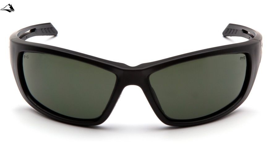 Захисні окуляри Venture Gear Tactical Howitzer Black (forest gray) Anti-Fog, чорно-зелені в чорній оправі VG-HOWIBK-FGR1 фото
