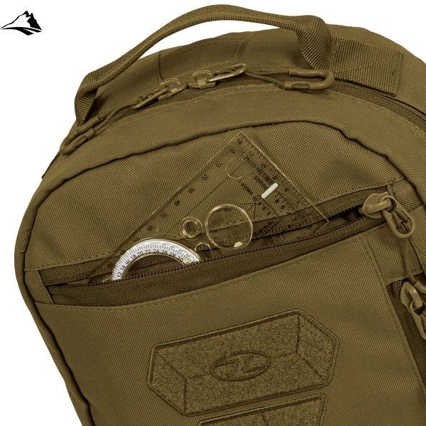 Рюкзак тактичний Highlander Scorpion Gearslinger 12L Coyote Tan (TT191-CT) SVA929713 фото