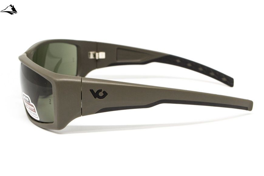 Захисні окуляри Venture Gear Tactical OverWatch Green (forest gray) Anti-Fog, чорно-зелені в зеленій оправі VG-OVERGN-FGR1 фото