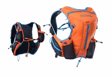 Наплічник Naturehike для бігу Cross country 12 NH70B067-B Orange VG6927595703403 фото