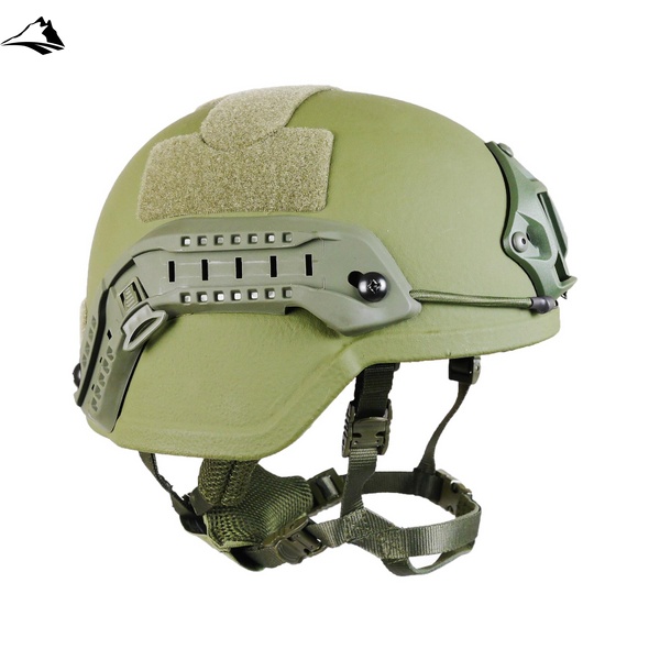 Шолом MICH 2000 з кріпленням Helmet PE NIJ IIIA.44, хакі, L 7028 фото