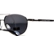 Окуляри поляризаційні BluWater AirForce GunMetal Polarized (gray), чорні лінзи в металевій оправі сырого кольору 4ЭИРФ-ГМ20П фото 4