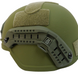 Шолом MICH 2000 з кріпленням Helmet PE NIJ IIIA.44, хакі, L 7028 фото 9