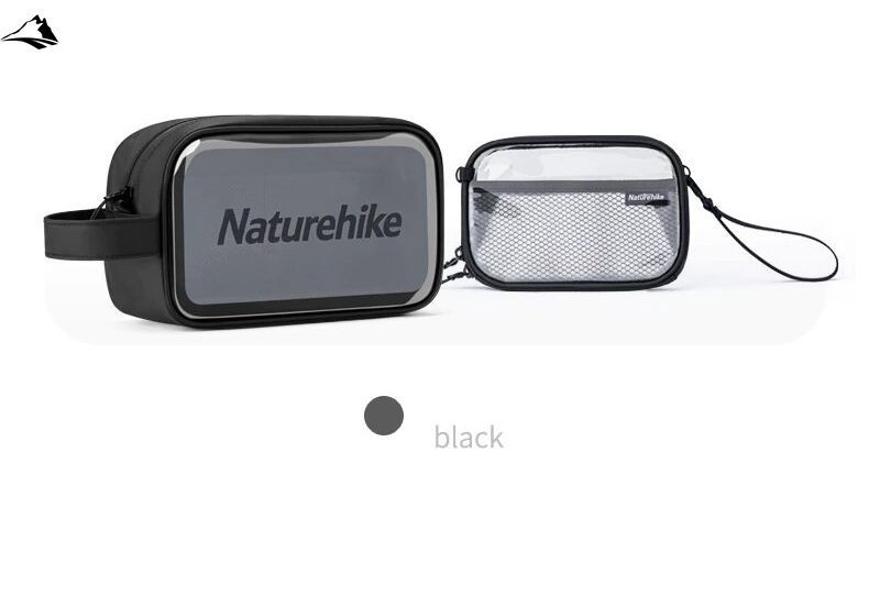 Косметичка водонепроникна Naturehike NH20SN007 М Black VG6927595747049 фото