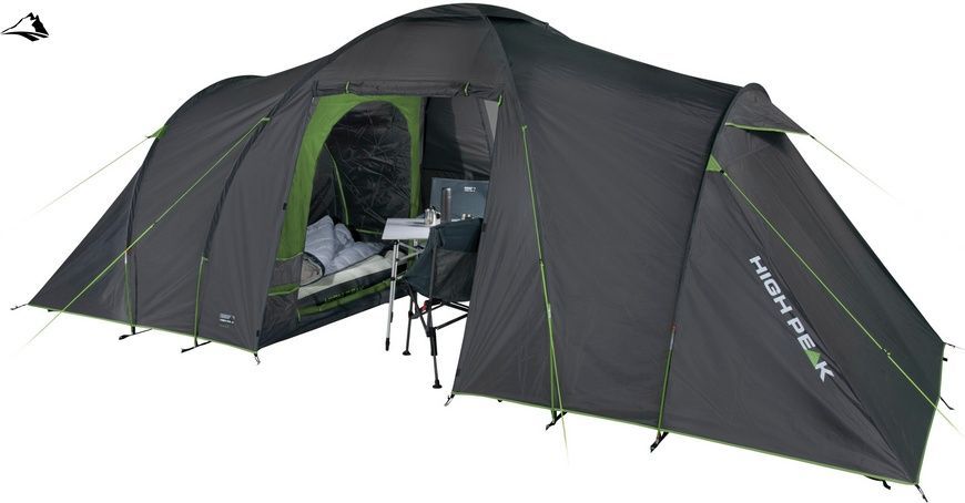 Намет шестимісний High Peak Como 6.0 Dark Grey/Green (10263) SVA929535 фото