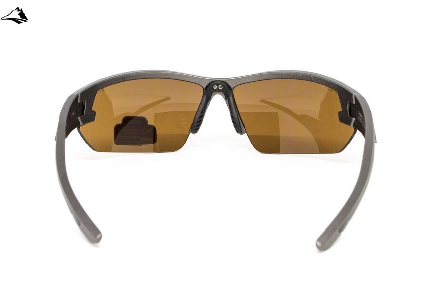 Захисні окуляри Venture Gear Tactical Semtex 2.0 Gun Metal (bronze) Anti-Fog, коричневі в оправі кольору "темний металік" VG-SEMGM-BZ1 фото
