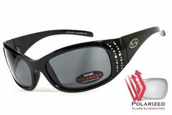 Окуляри поляризаційні BluWater Biscayene Polarized (gray) чорні 4БИСК-Ч20П фото