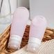 Дорожній набір cиліконових бутилок Naturehike 3шт 89 ml NH20LY012 pink/white/blue VG6927595744840 фото 3