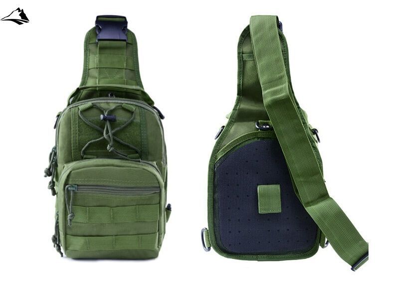 Сумка тактична через плече Smartex 3P Tactical 10 ST-050 army green VGST163 фото