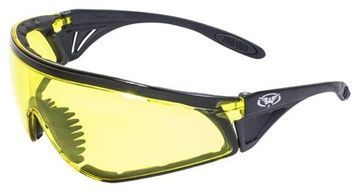 Окуляри захисні з ущільнювачем Global Vision Python (yellow) жовті 1ПИТО-30 фото