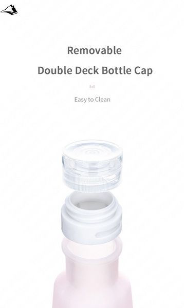 Дорожній набір силіконових бутилок 3шт 60 ml NH20LY012 pink/white/blue VG6927595744857 фото