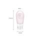 Дорожній набір силіконових бутилок 3шт 60 ml NH20LY012 pink/white/blue VG6927595744857 фото 5