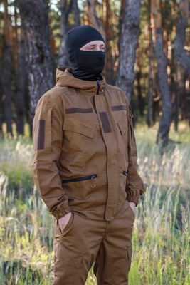 Тактична куртка з капюшоном Ріп-стоп, XS, Койот FS1382760 фото