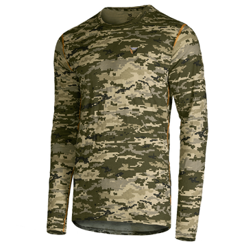 Лонгслів Basic 2.0 Cotton, піксель, S CT5102 фото