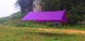 Тент туристичний 3F UL GEAR 40D silicone 3х3 м Purple VGtent1 фото 2