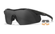 Окуляри Wiley X Vapor Coмм 2.5 Grey/Clear/Light Rust Matte Black Frame SS28061 фото 1