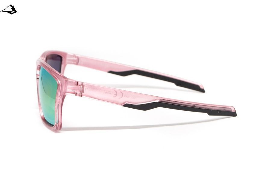 Окуляри BluWater Sandbar Polarized (G-Tech pink), дзеркальні рожеві BW-SANDB-GTP2 фото