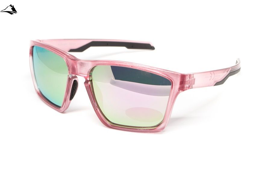 Окуляри BluWater Sandbar Polarized (G-Tech pink), дзеркальні рожеві BW-SANDB-GTP2 фото