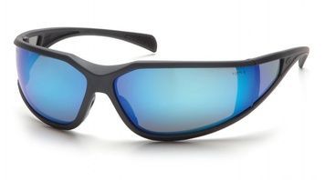 Окуляри захисні Pyramex Exeter (ice blue mirror) Anti-Fog, дзеркальні сині 2ЕКЗЕ-90 фото