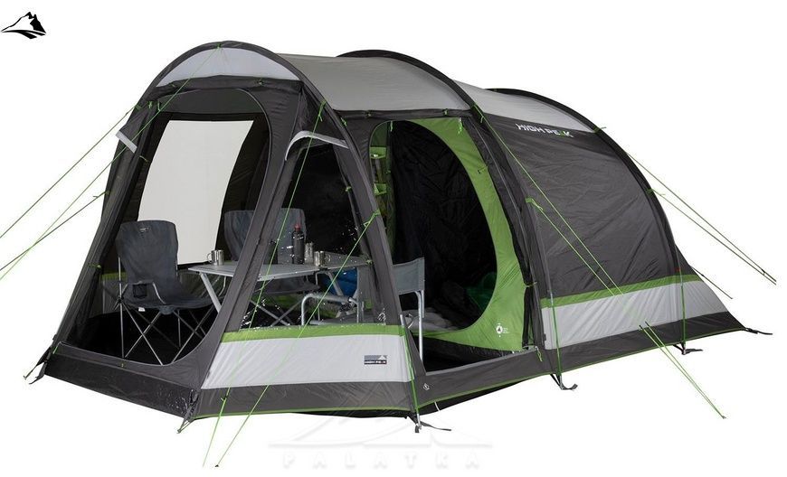 Намет чотиримісний High Peak Meran 4.0 Light Grey/Dark Grey/Green (11806) SVA928663 фото