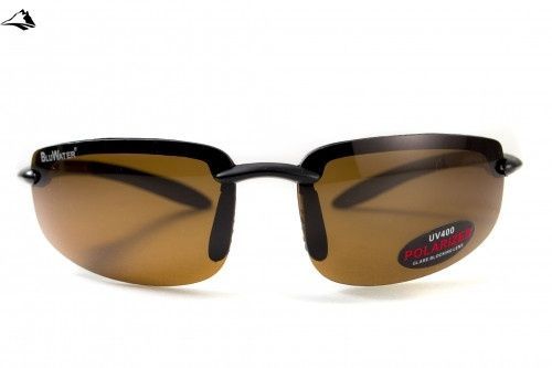Окуляри поляризаційні BluWater Ty-Phoon polarized (brown), коричневий 4ТАИФ-50П фото